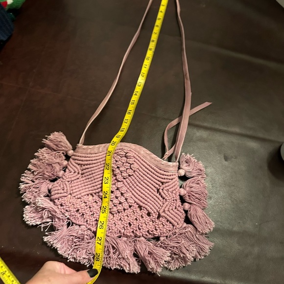 Macrame purse - Picture 6 of 8